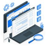 source code customizable isometric illustrations amico style